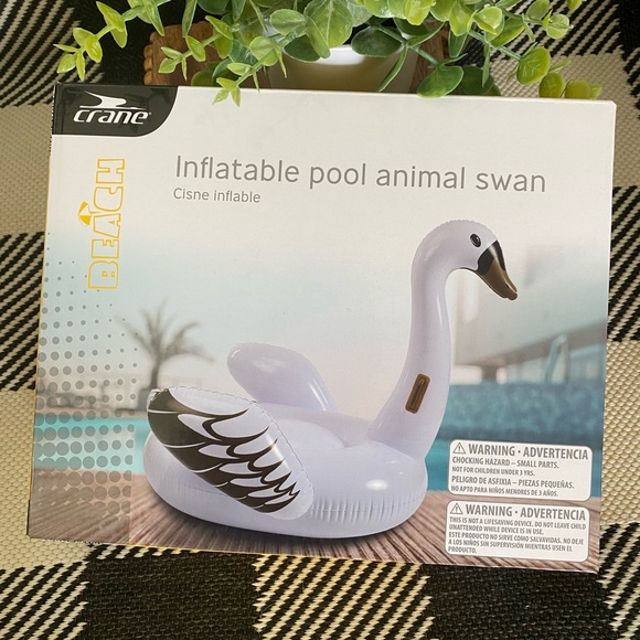 Crane Inflatable Pool Animal Swan - Picture 1 of 3